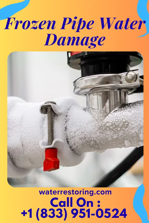 Frozen Pipe Water Damage in Hickory, OK